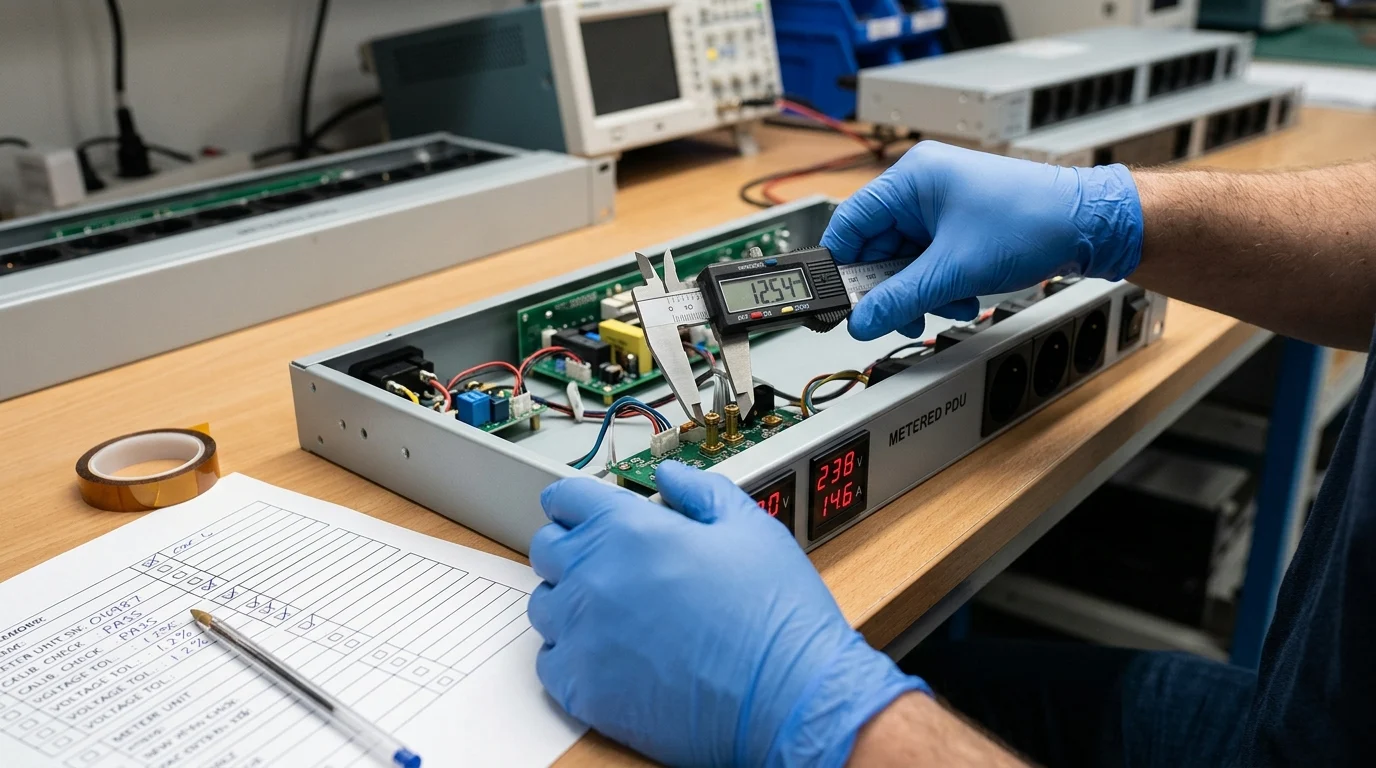 How a Metered PDU Improves Rack-Level Visibility and Efficiency
