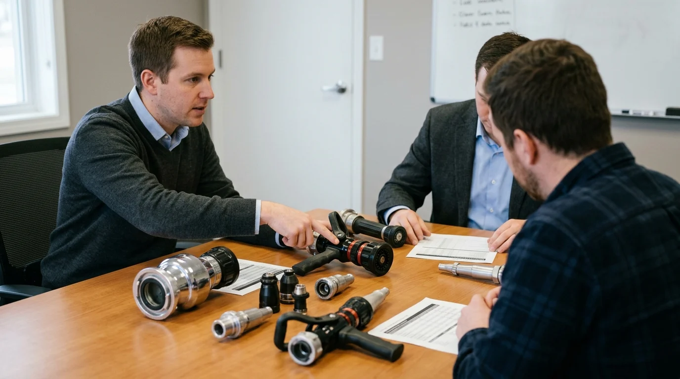 Fire Nozzle Types and Key Performance Specifications