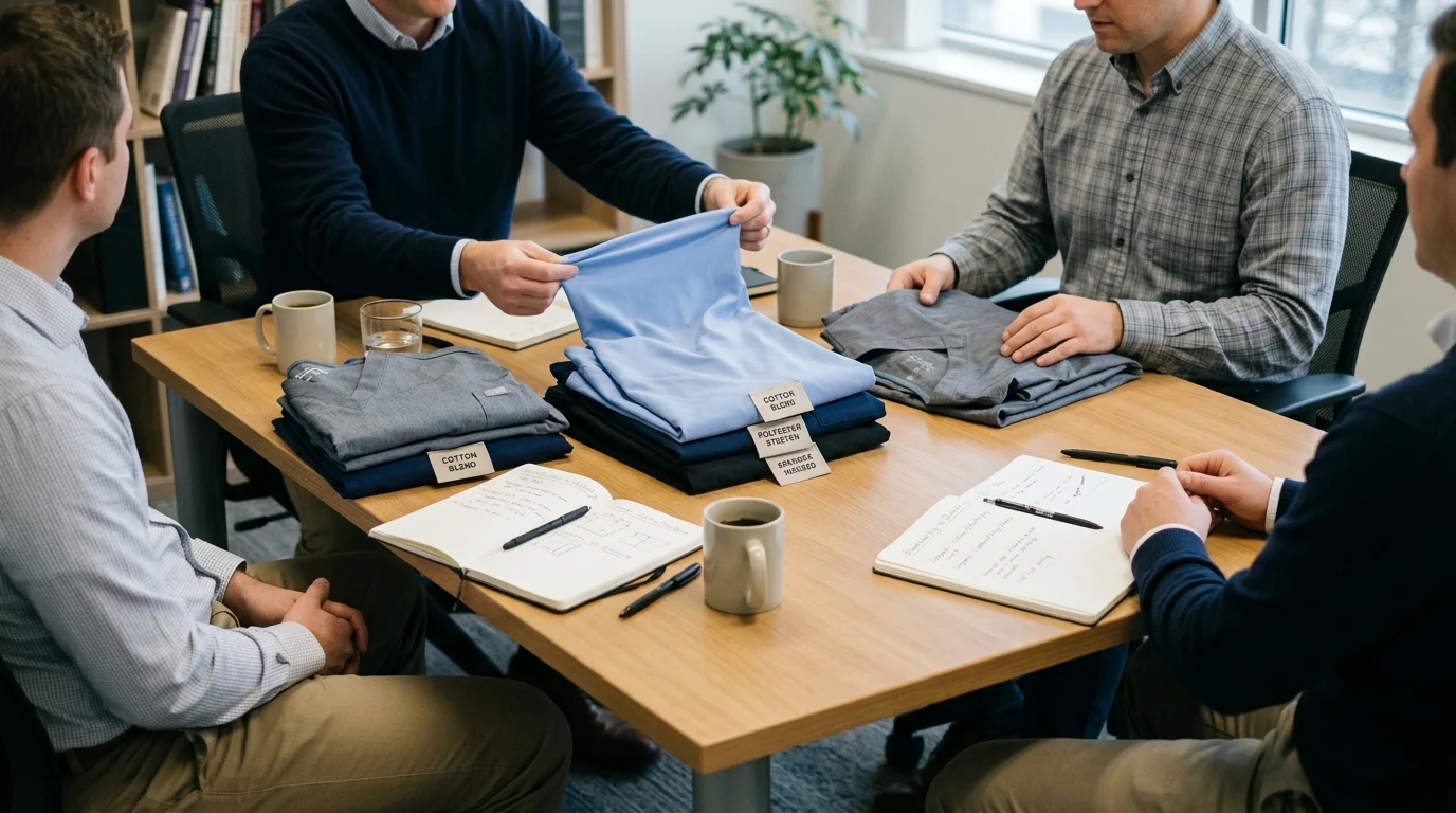 Cotton vs Polyester vs Spandex Scrubs