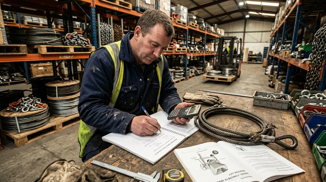 How to Calculate the Wire Rope Safety Factor