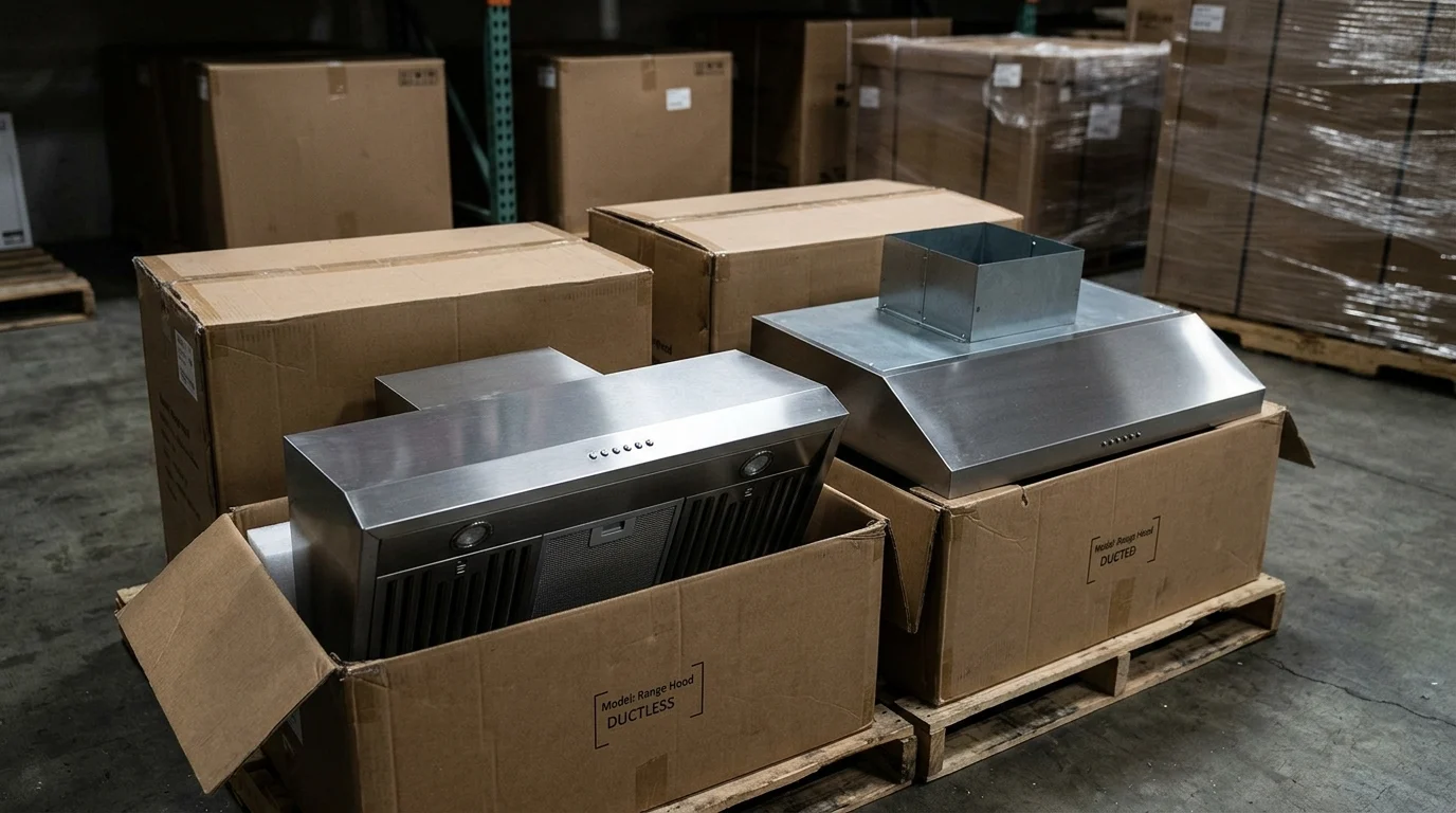 Technical differences between ductless and ducted range hoods