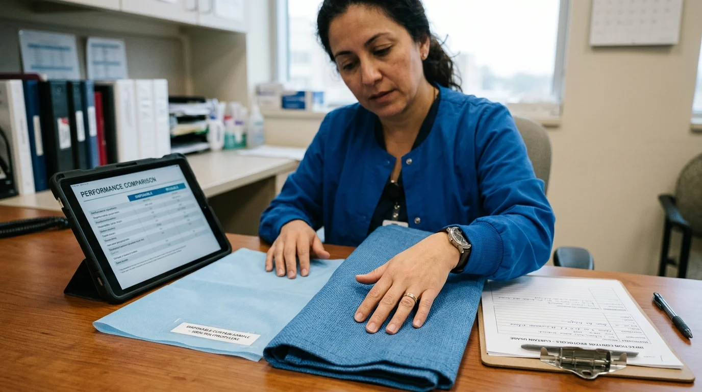 Disposable vs Reusable Hospital Curtains