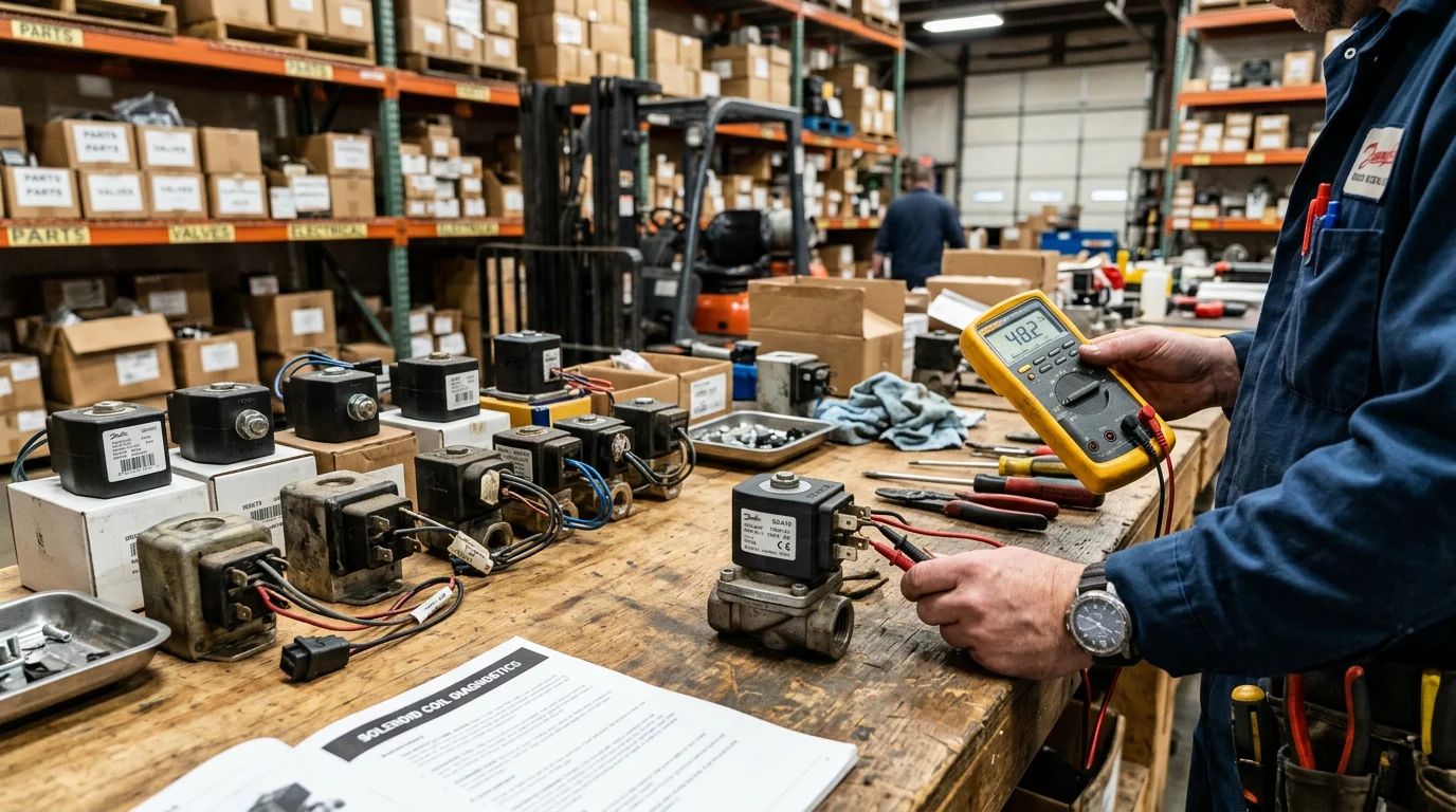 Solenoid Coil Troubleshooting Flowchart for Maintenance Teams