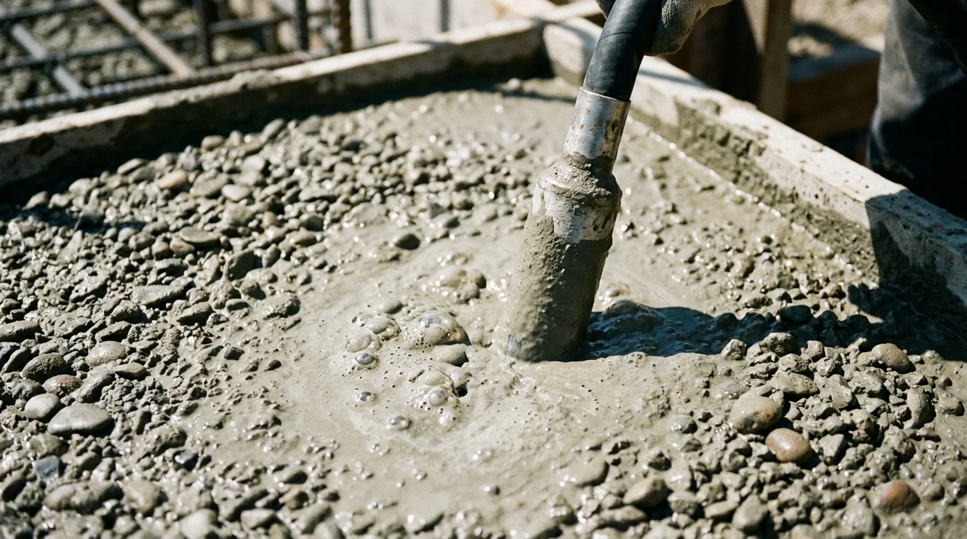 When to Use an Internal Concrete Vibrator