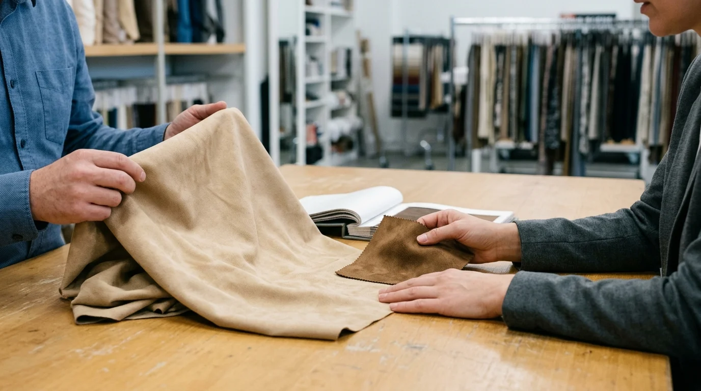 What suede microfiber and microsuede mean in manufacturing