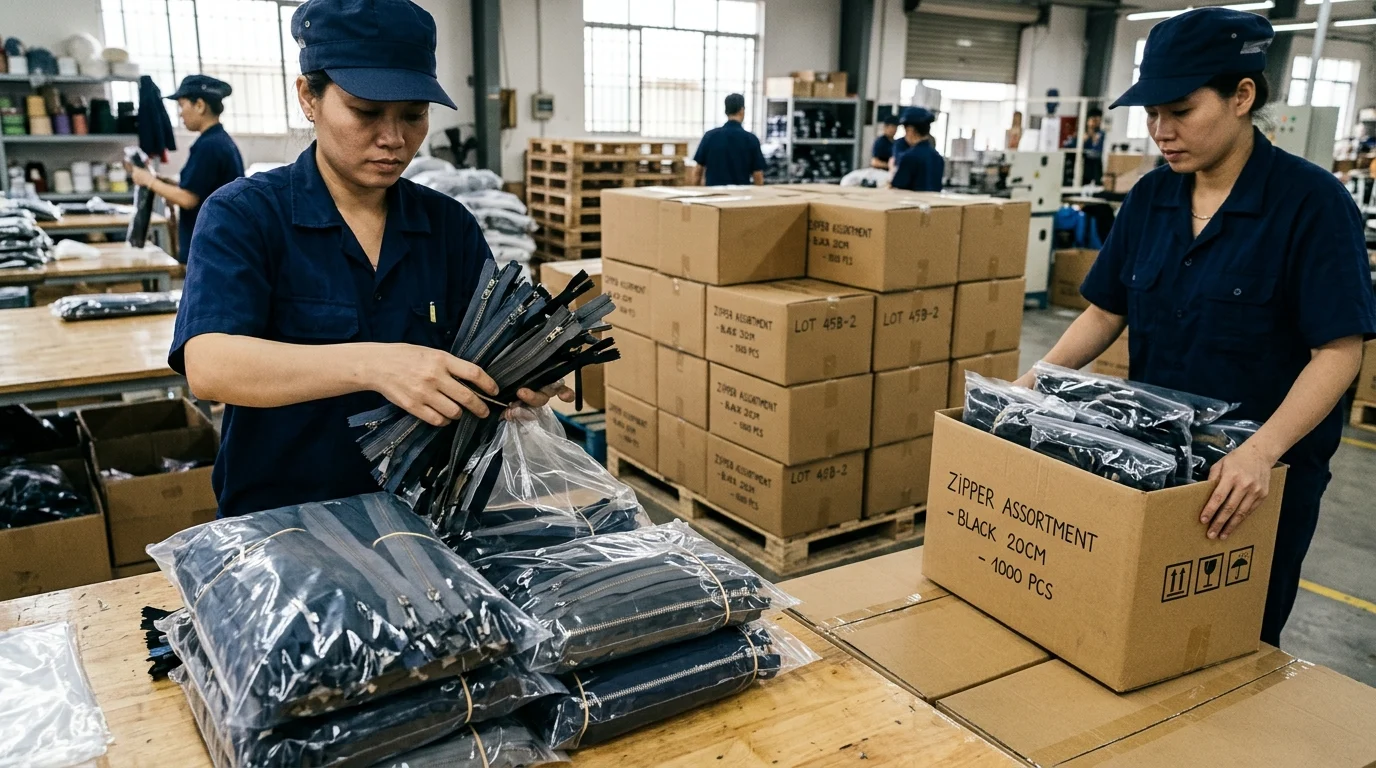 Main types of garment zippers and their applications
