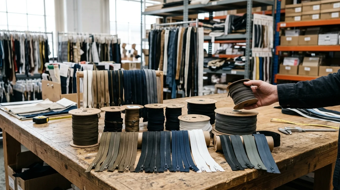 Top 10 Zipper Types for Garment Accessories Sourcing
