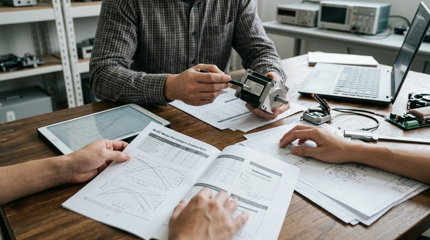 How should decision-makers finalize the right BLDC motor selection