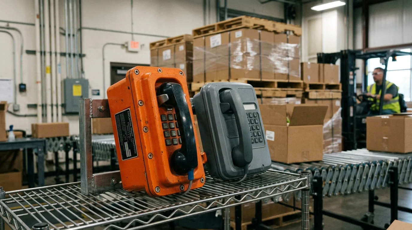 Key differences between explosion proof and weatherproof phones