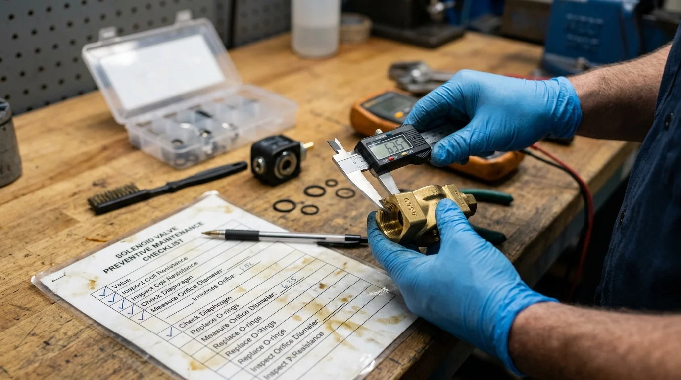 Solenoid Valve Preventive Maintenance Schedule