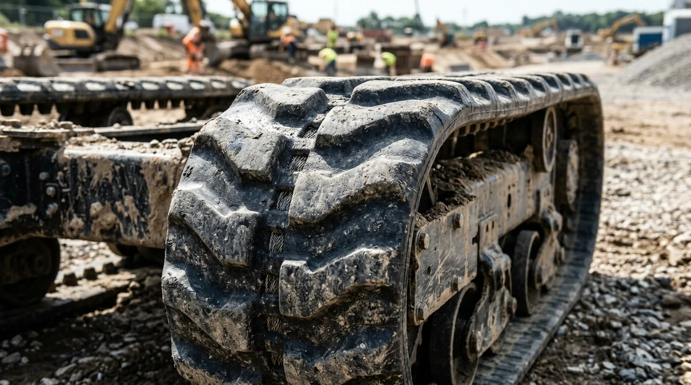 Dumper Rubber Track Specifications That Affect Performance