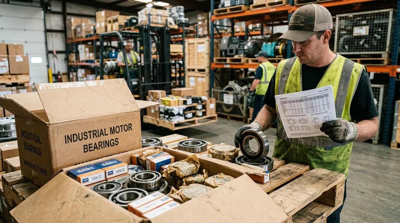Motor bearing specifications that guide selection