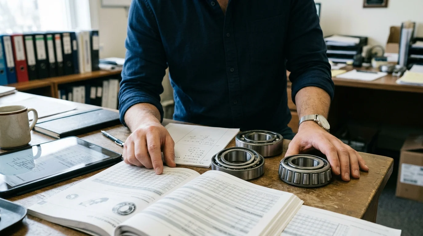 Make the final roller bearing selection decision