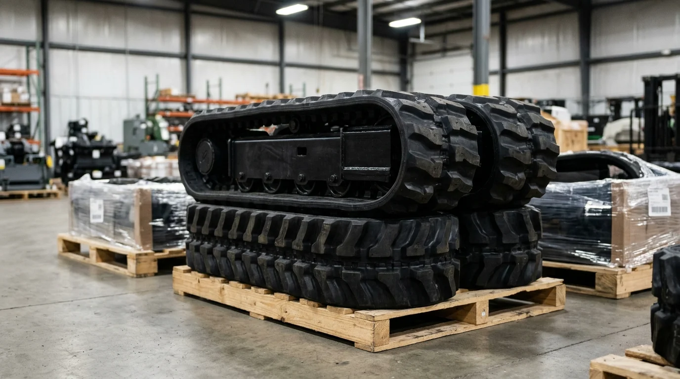 How to compare 700mm rubber track specifications