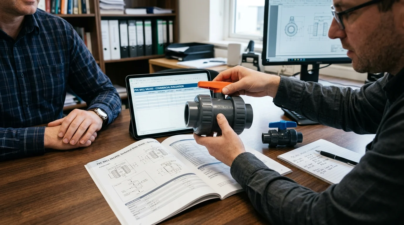 Evaluating PVC Ball Valves for Technical and Commercial Fit