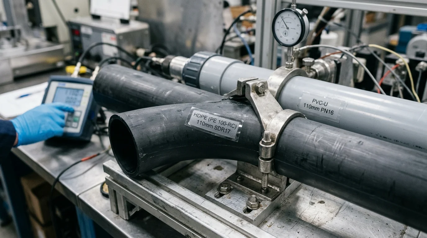 Material Performance Differences Between HDPE and PVC Pipe Systems