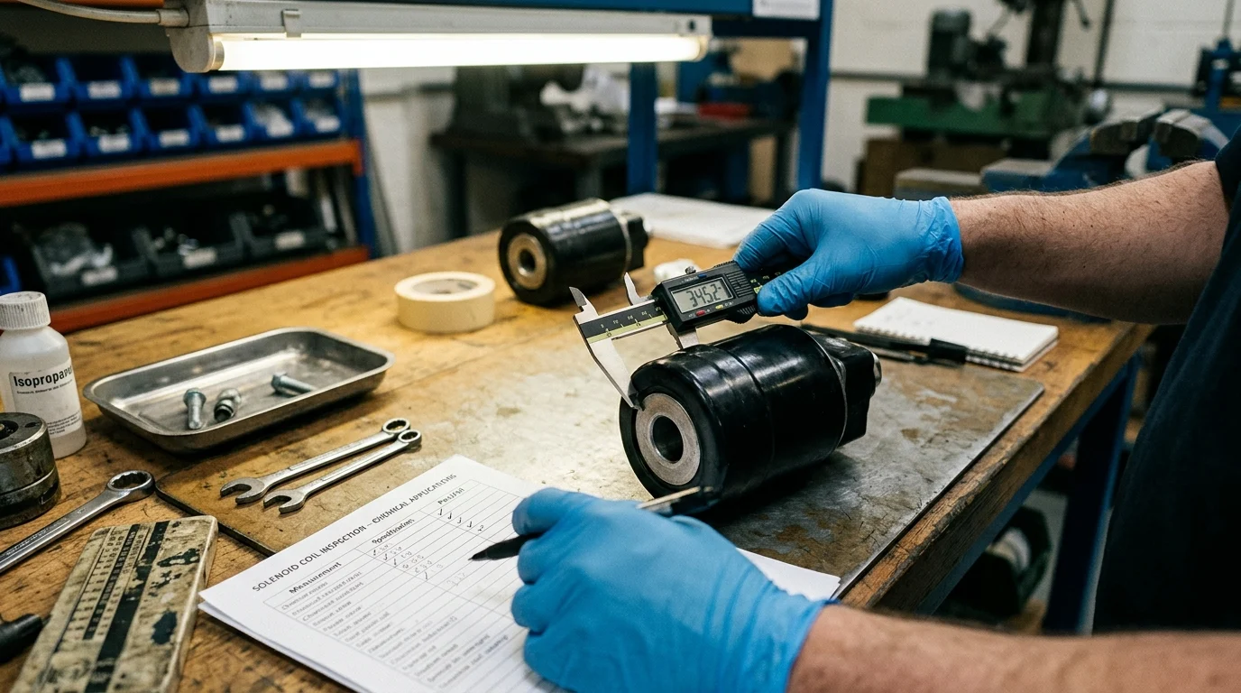 Key Specifications for Solenoid Coils in Aggressive Chemical Application