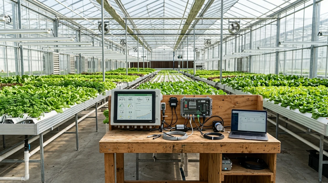 What Is a Smart Greenhouse System for Commercial Farming?