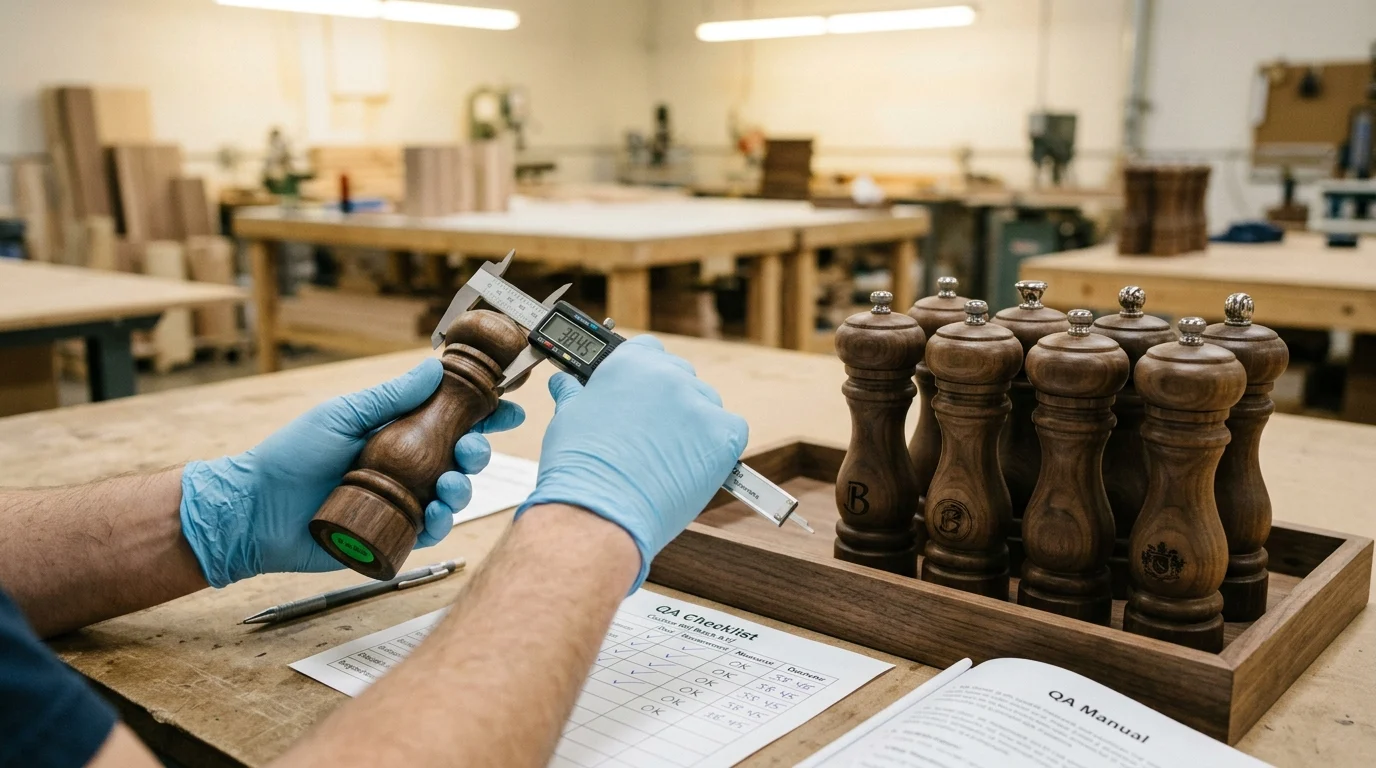 What a Customized Pepper Mill Program Includes