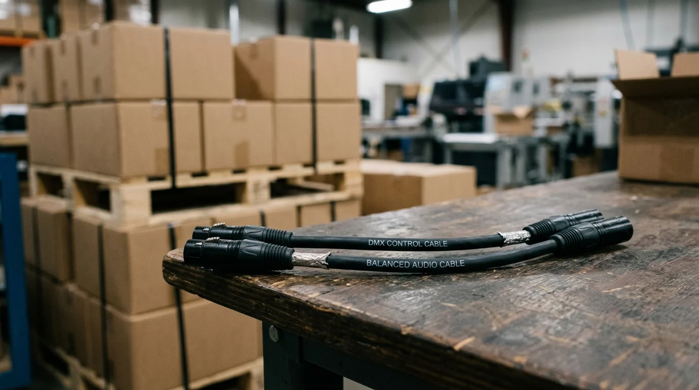 Technical Differences Between DMX and Audio Cable