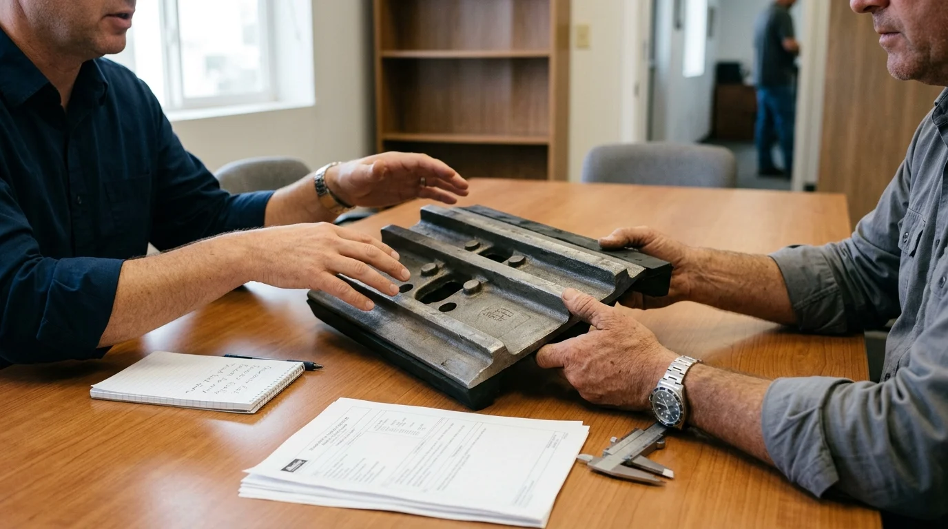 How Precision Molding Improves Excavator Track Pad Quality