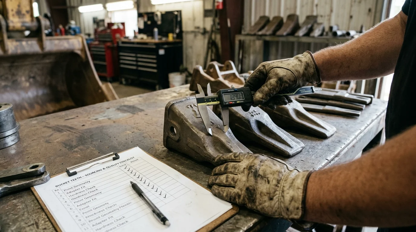 How to Source Excavator Bucket Teeth Efficiently