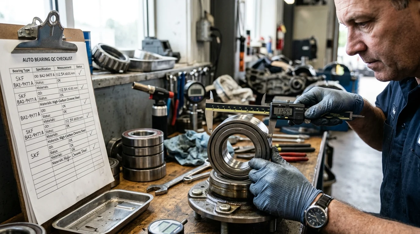 Auto Bearing Types, Specifications, and Materials