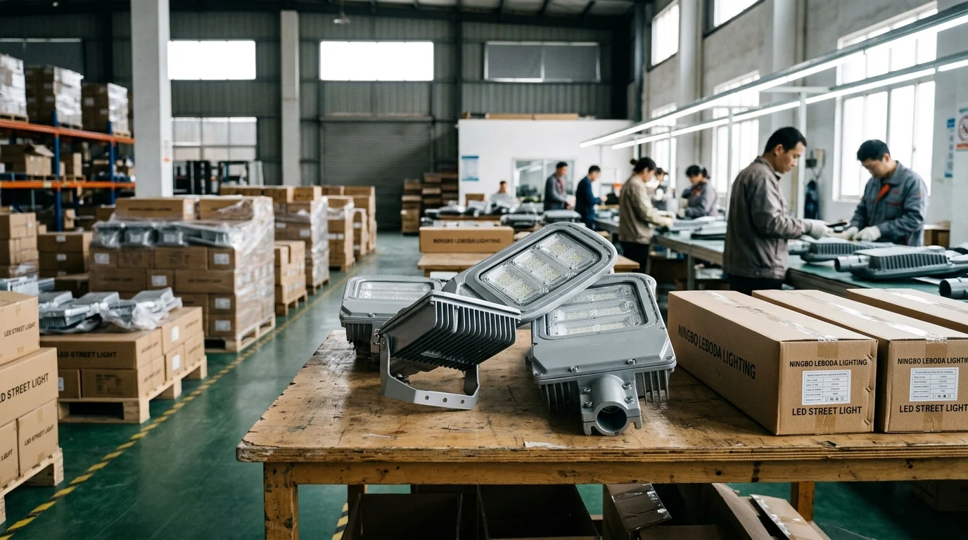 NINGBO LEBODA LIGHTING LED utcai lámpák az önkormányzati energiamegtakarítás érdekében