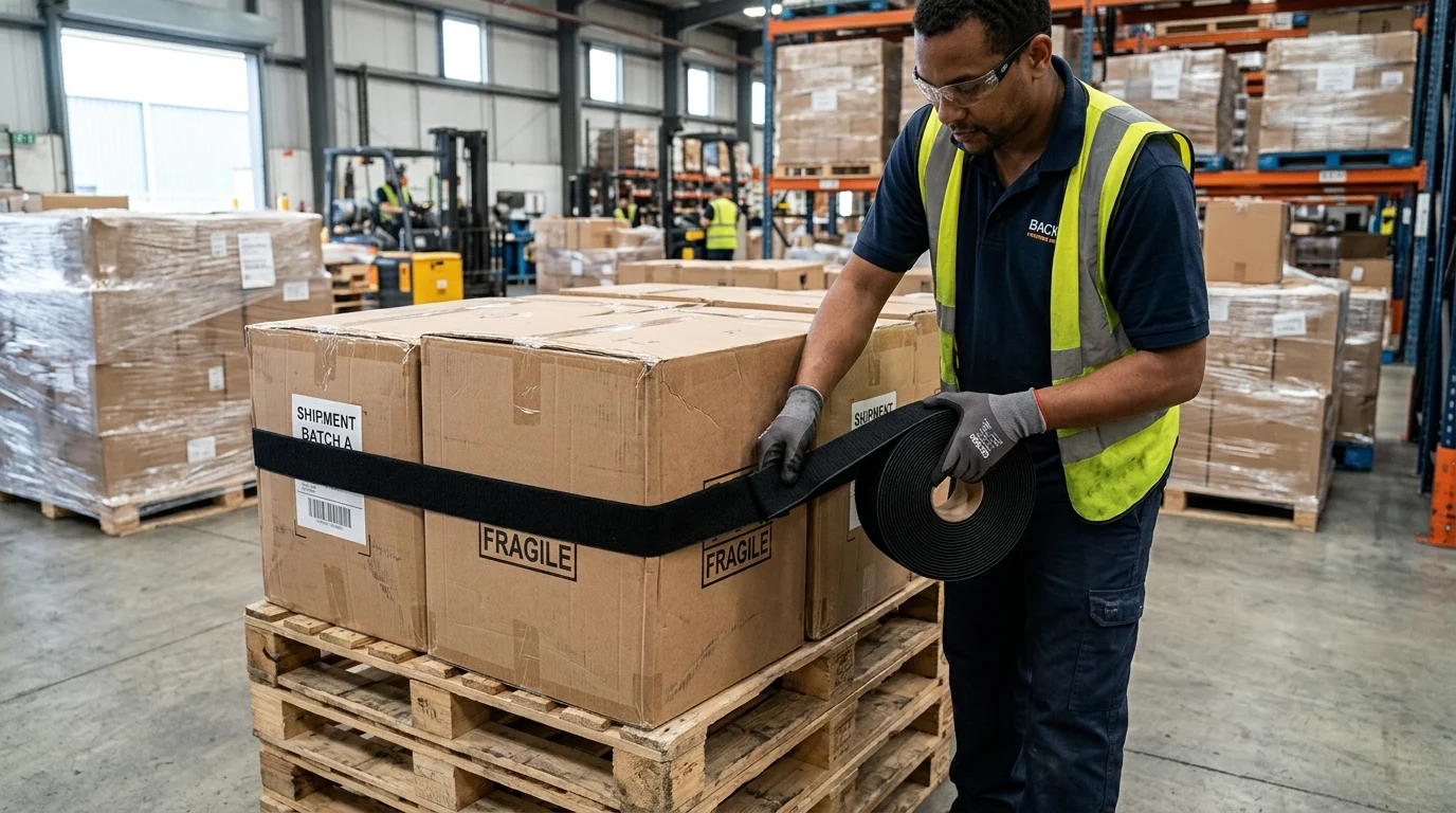 Back to Back Hook and Loop Tape vs Adhesives for Logistics