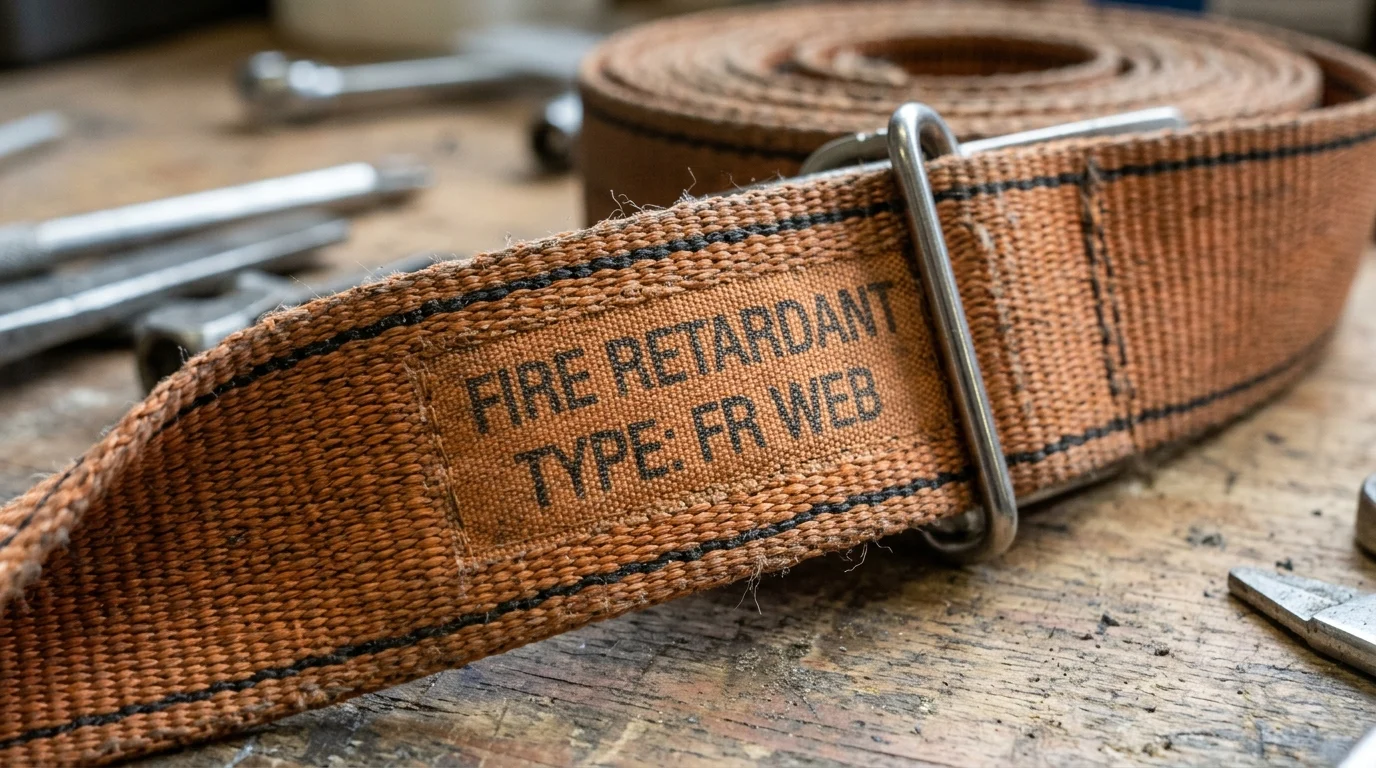What Fire Retardant Webbing Is and How It Differs