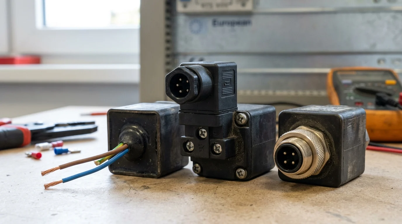 Comparing Flying Leads, DIN Connectors, and M12