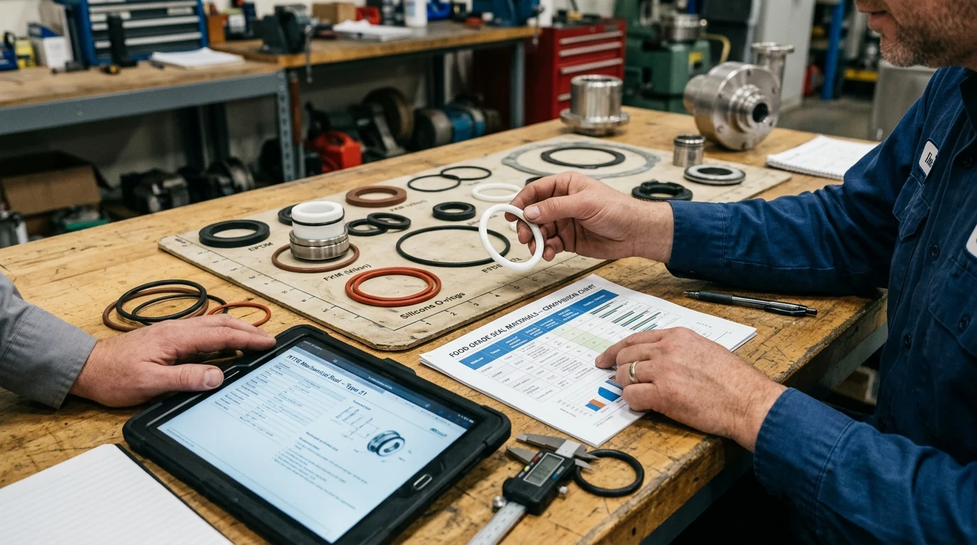 Food Grade Pump Seal Materials and Options