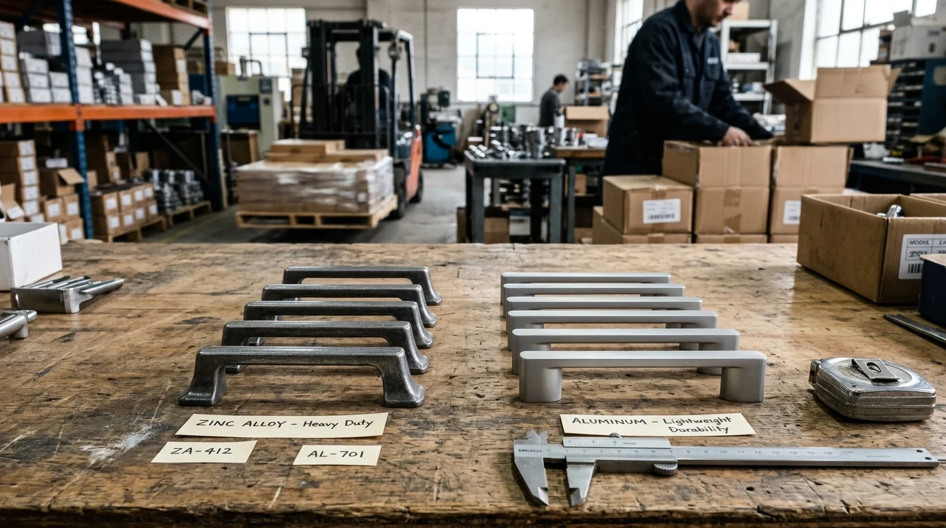 Furniture Hardware Durability: Zinc Alloy vs. Aluminum Comparison