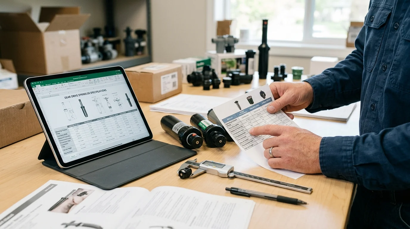 Technical specifications to compare
