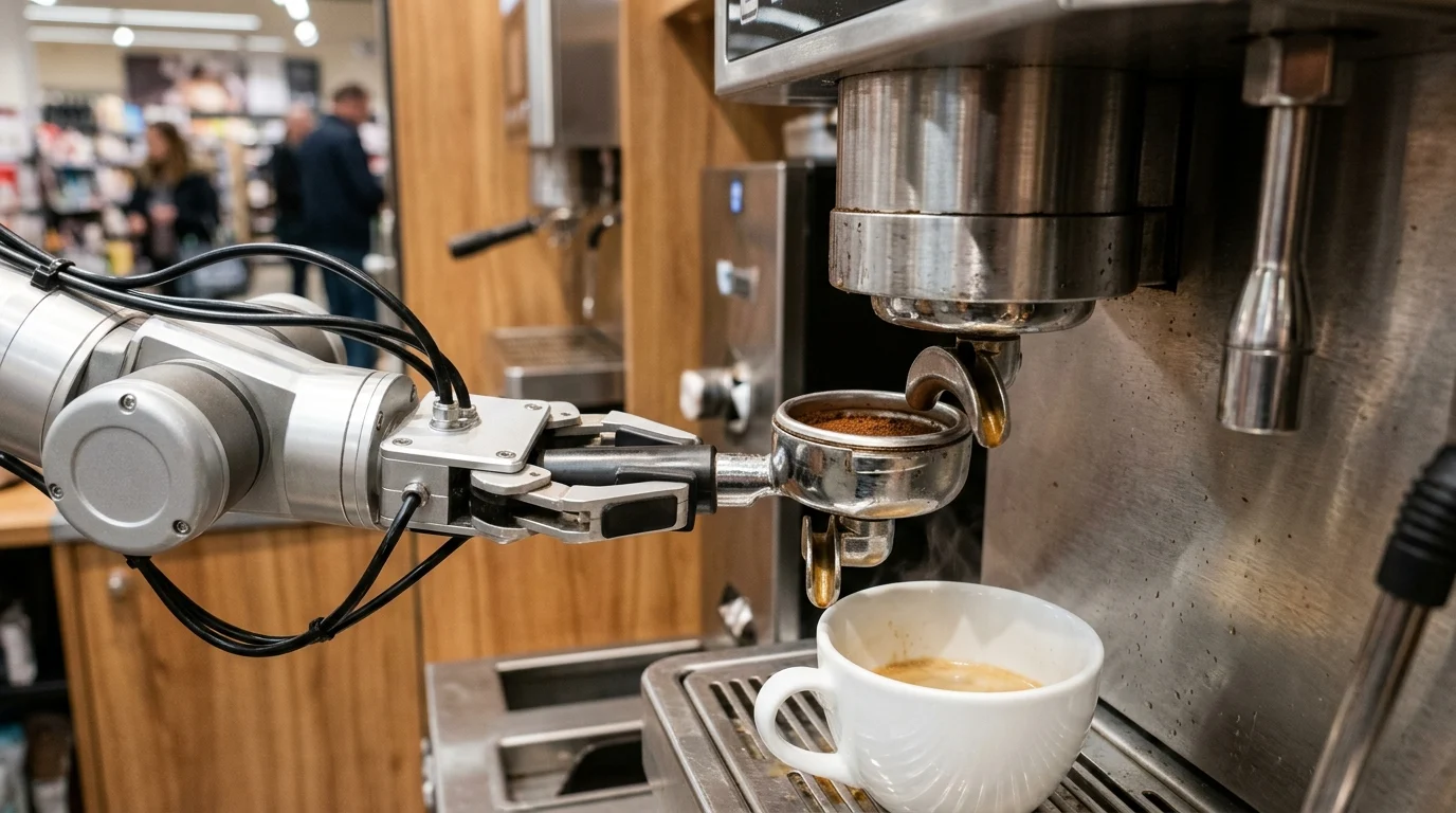 What a Robotic Coffee Machine Is in Retail