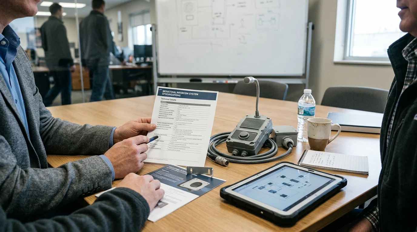 How Procurement Teams Can Choose the Right Industrial Intercom System