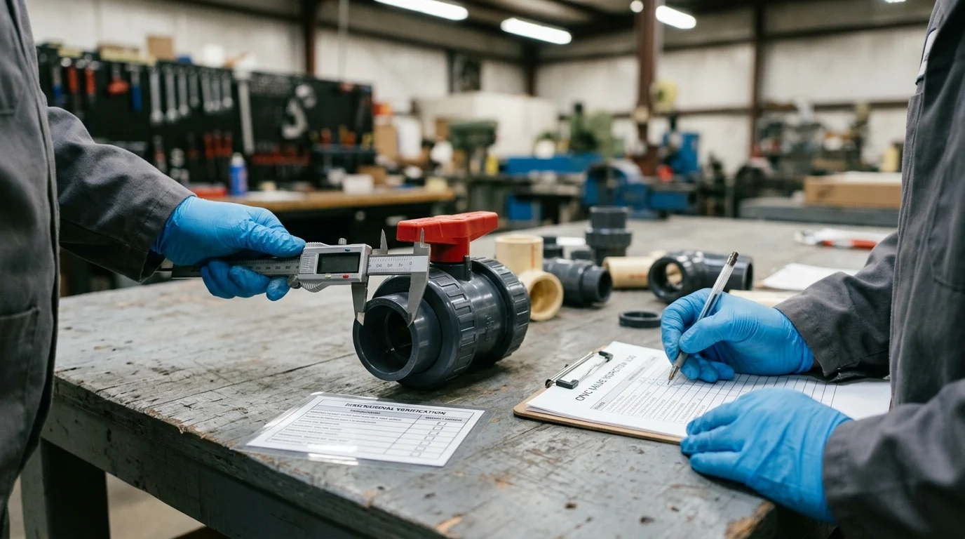 Technical criteria for evaluating a CPVC valve manufacturer