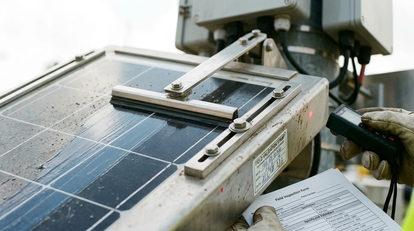 ¿Cómo deben los compradores especificar, validar e implementar postes de luz solar?
