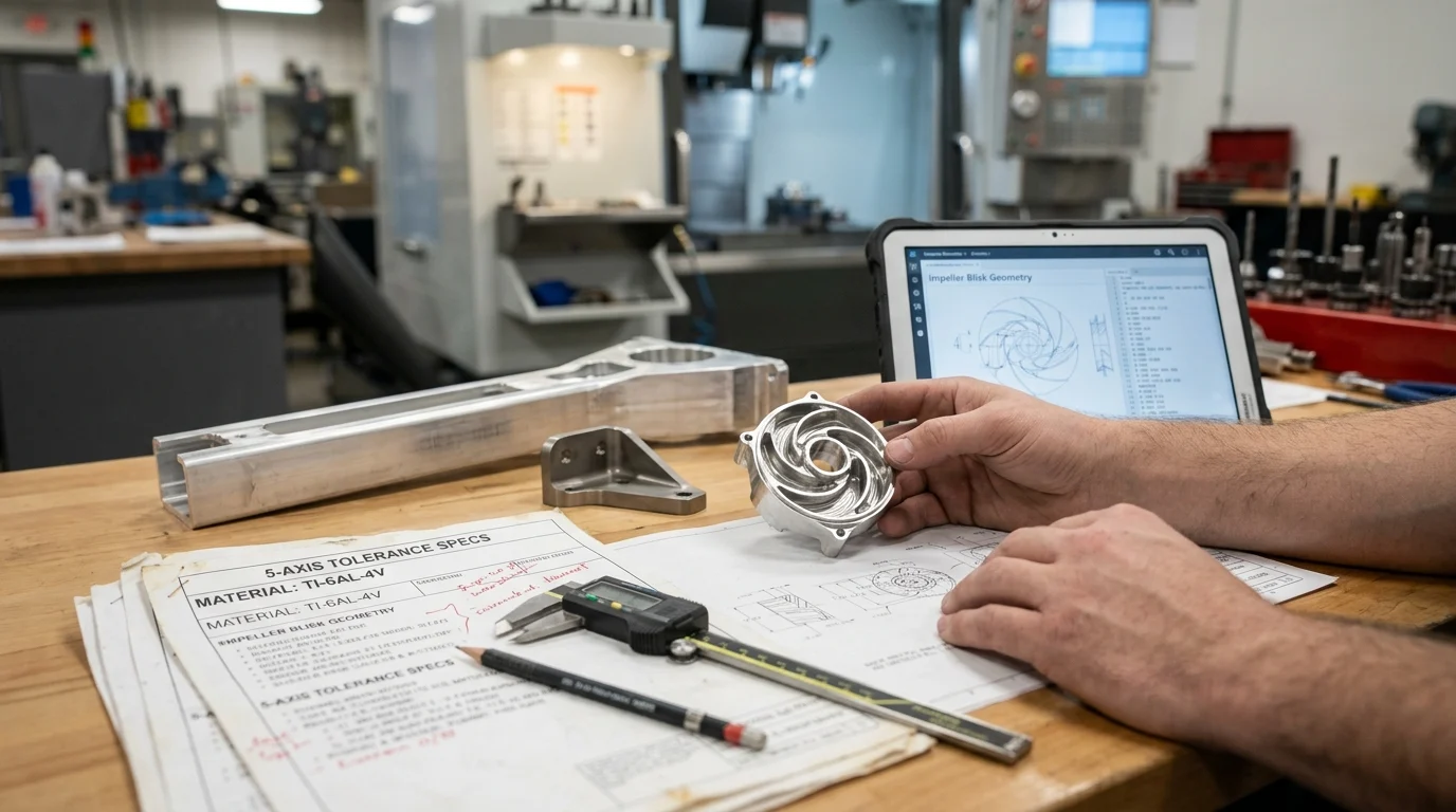What Defines 5-Axis Machining Centers for Aerospace