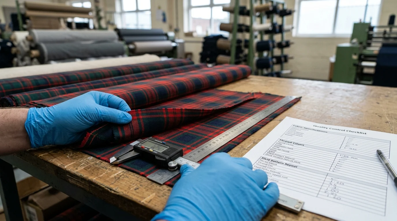 How Buyers Should Compare Plaid Fabric Specifications
