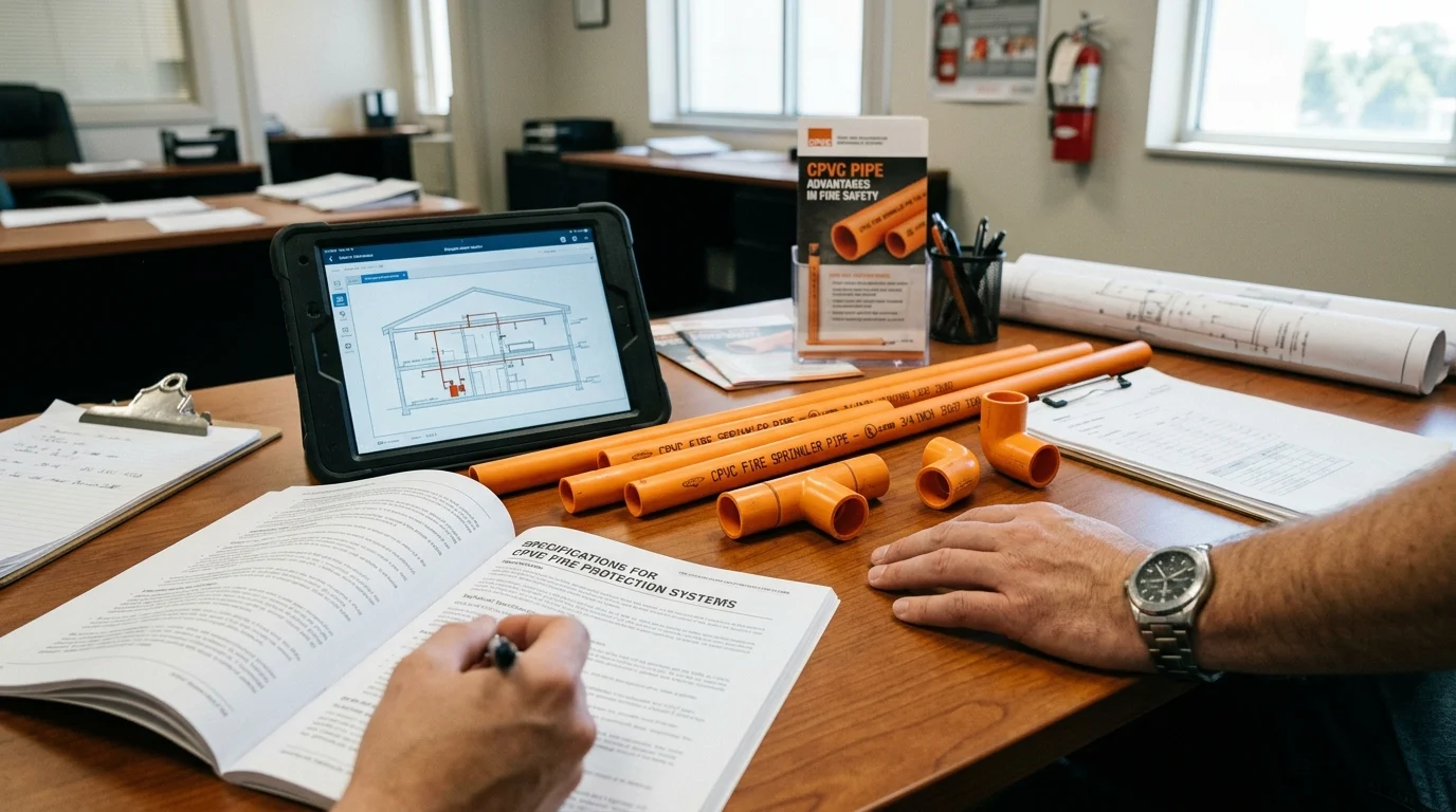 CPVC Pipes for Fire Protection Systems