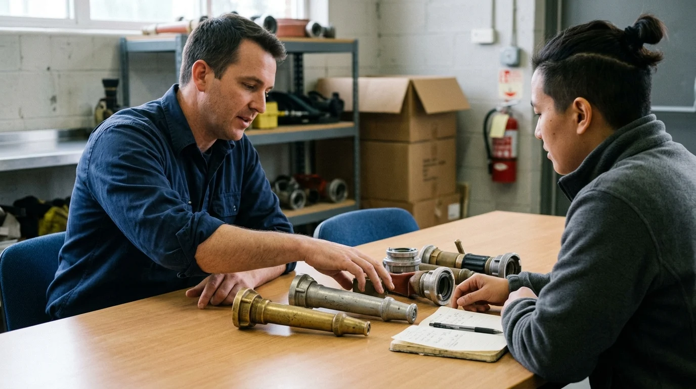 Cumu i cumpratori devenu sceglie trà ugelli in ottone è in alluminio