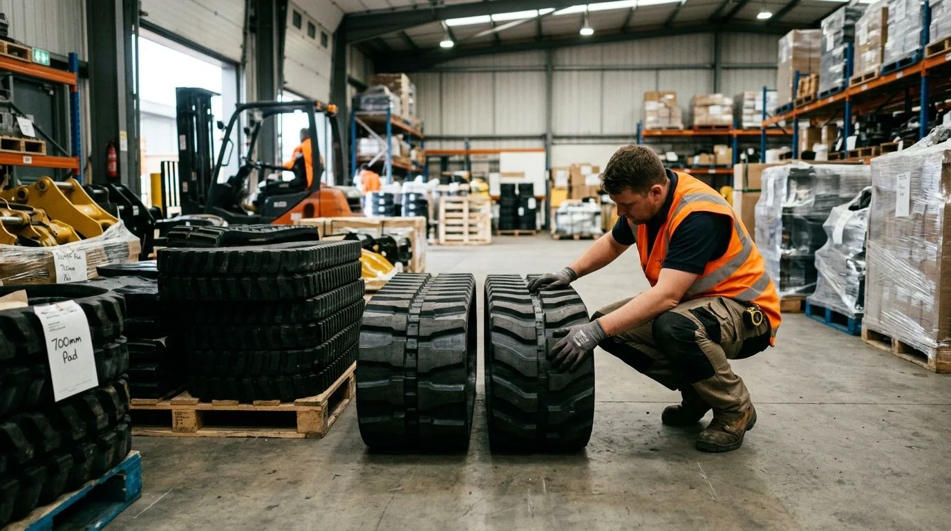 How to Compare 700mm Excavator Rubber Pads