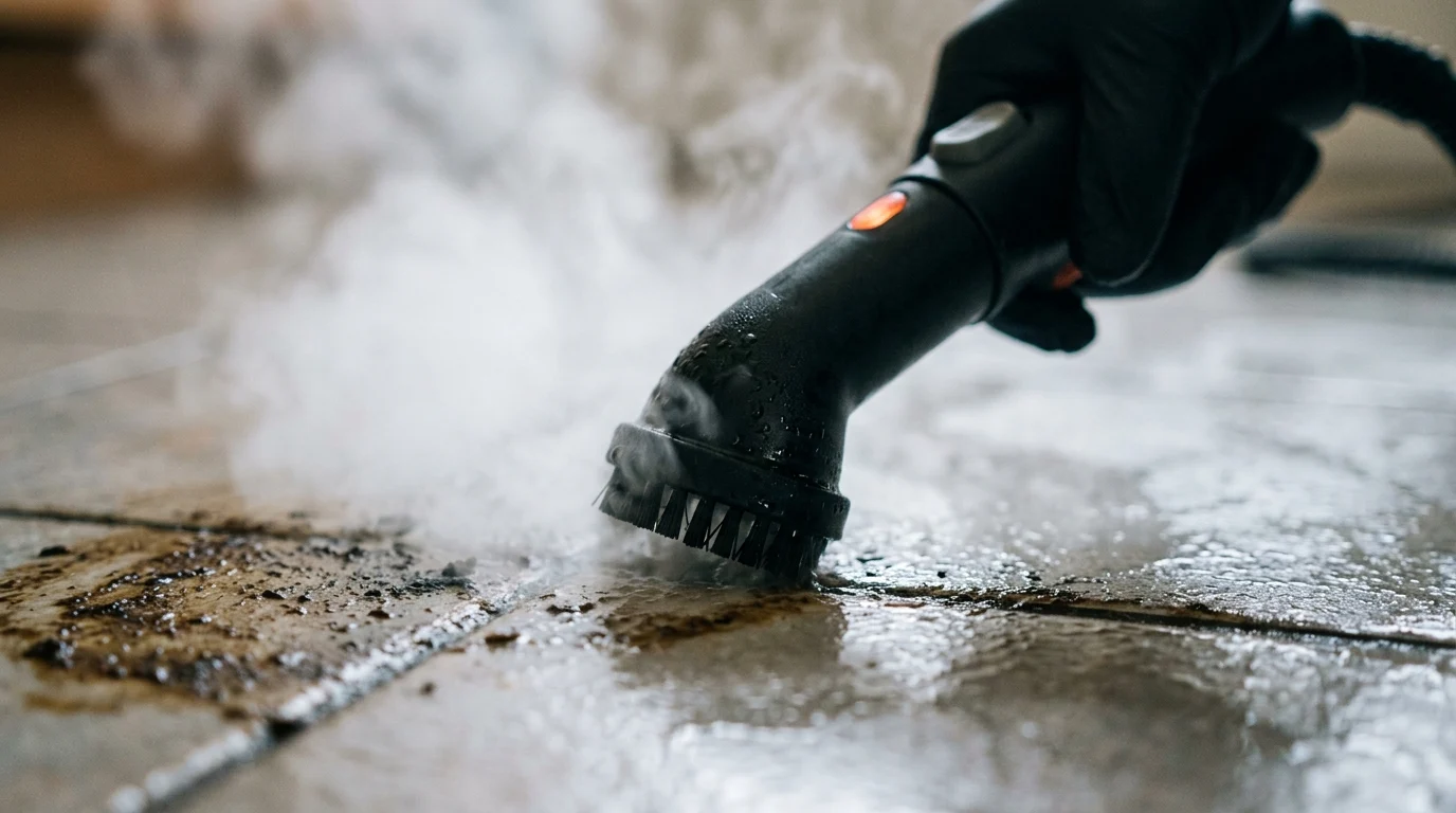 How Steam Removes Dirt and Grease