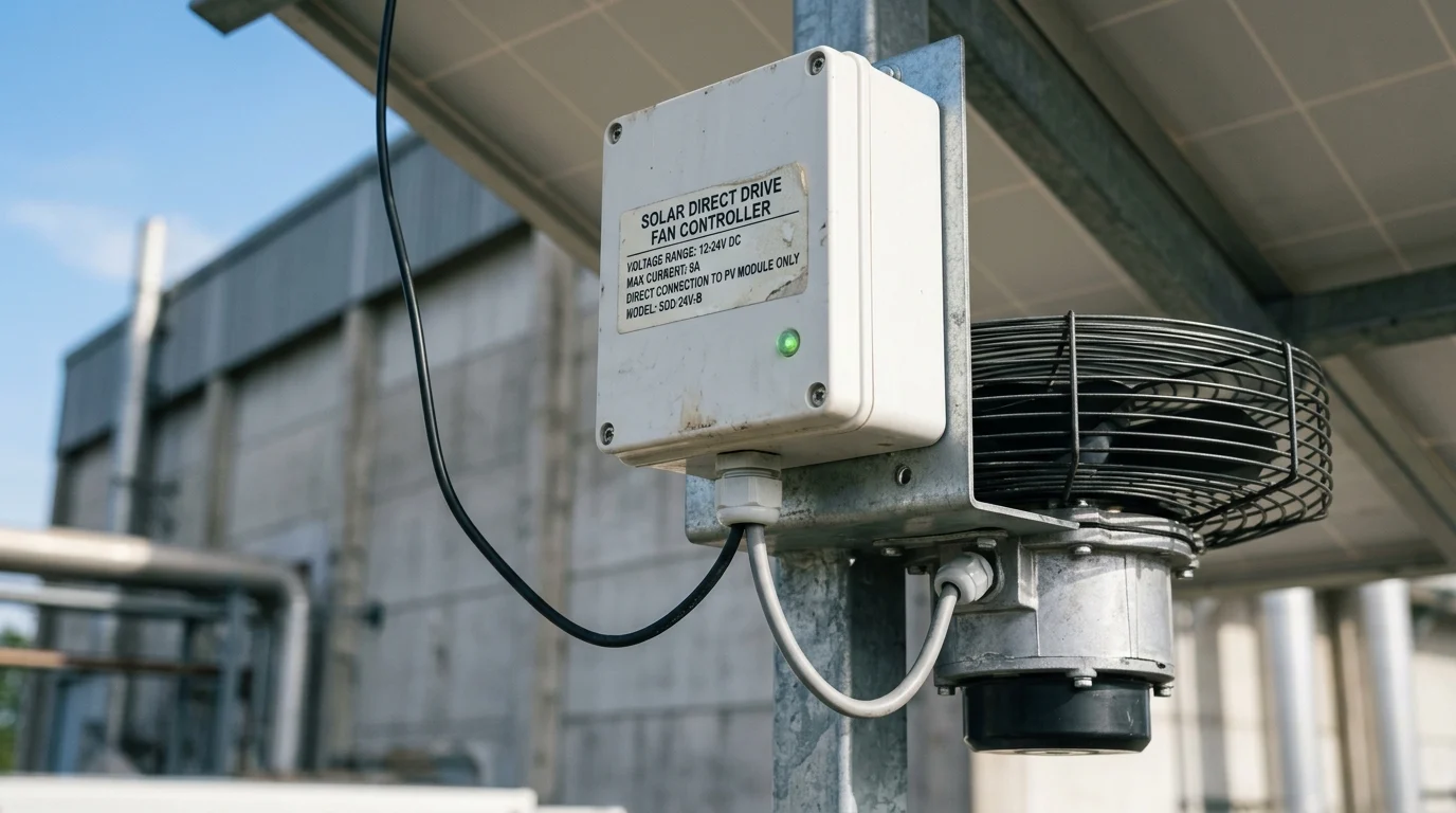 Solar Direct Drive Fan Basics