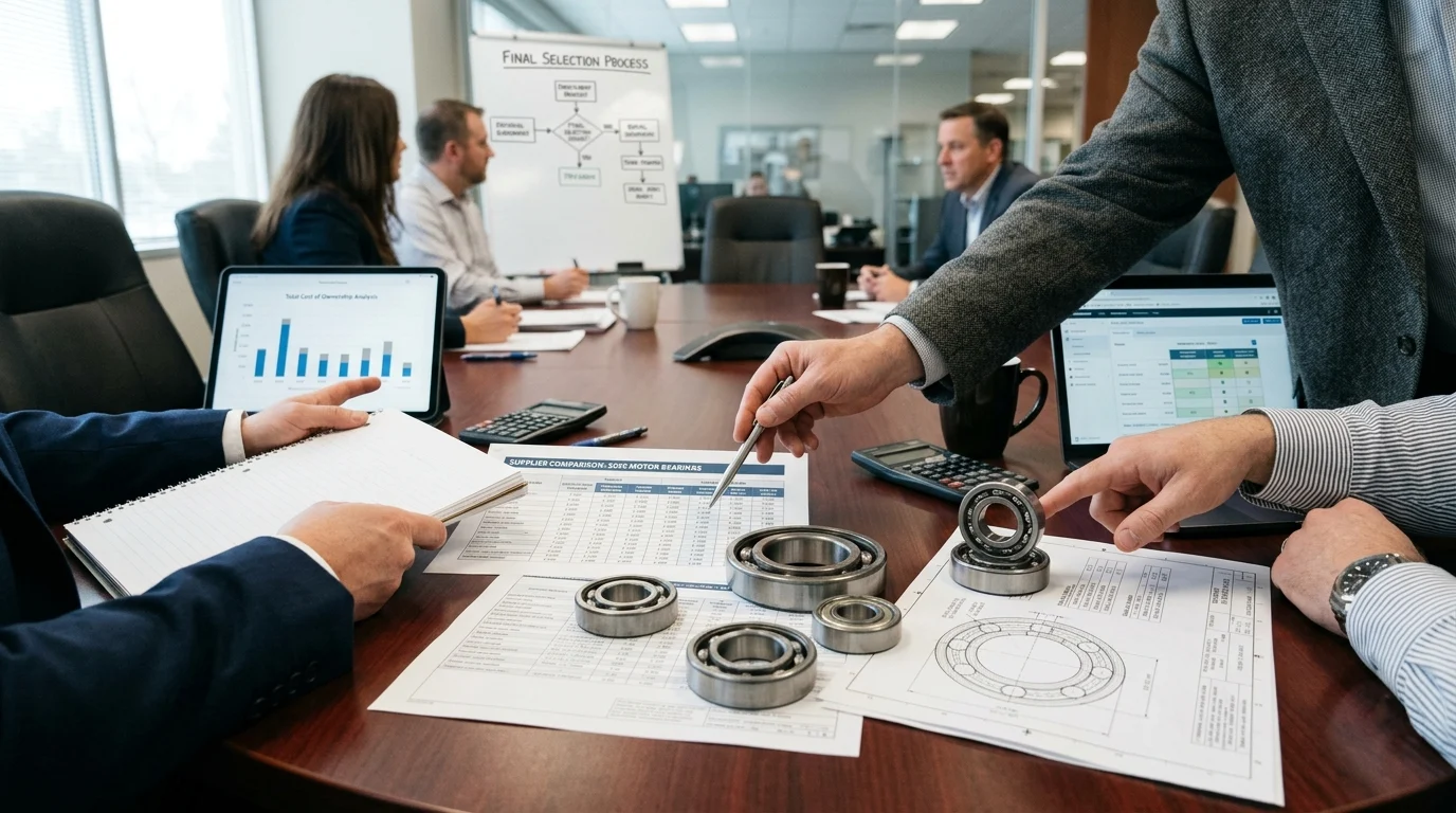Decision Framework for Final Supplier Selection