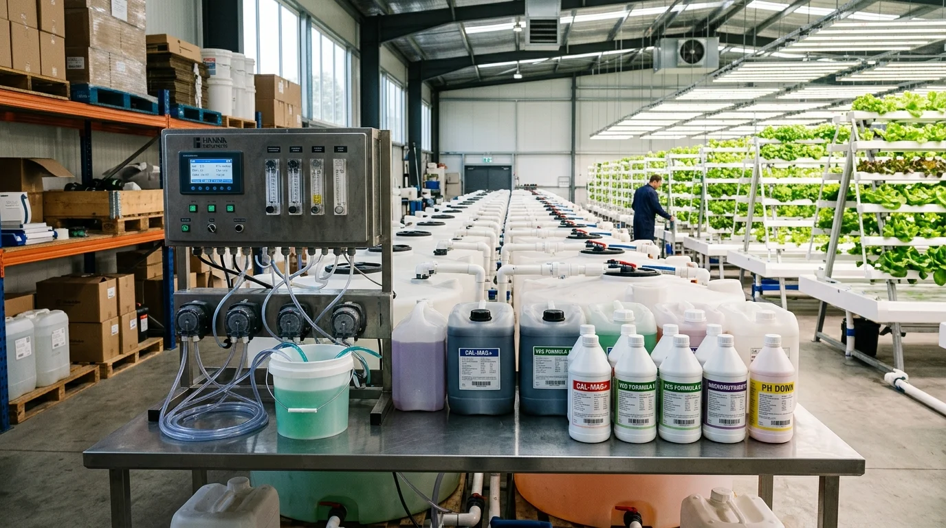 Nutrient Solution Management Systems for Precision Agriculture and Hydroponic Nutrients Efficiency