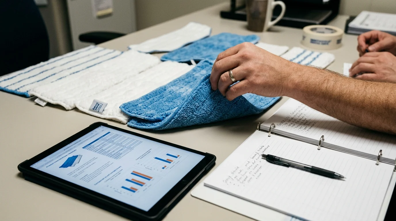 How Hospitals Should Compare Disposable Microfiber Mop Pads