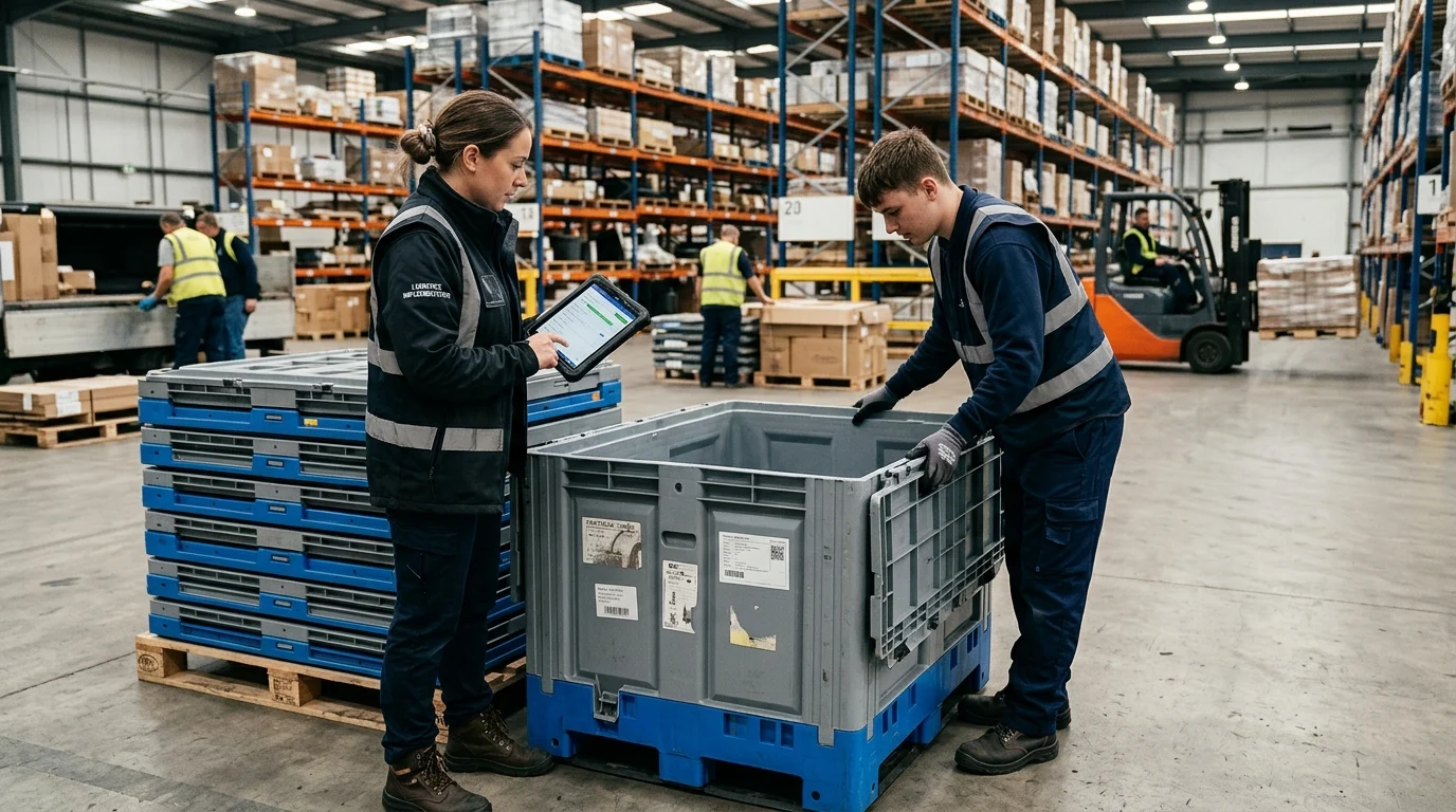How to Implement a Foldable Large Container Program