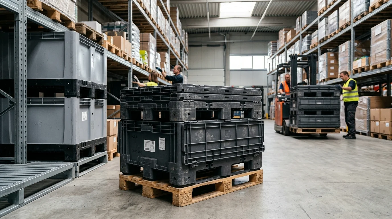 How Foldable Large Containers Cut Logistics Costs in 2026